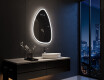 Miroir de salle de bains LED de forme irrégulière B222 #9