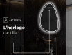 Miroir de salle de bains LED de forme irrégulière B223 #7