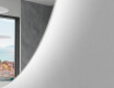 Miroir de salle de bains LED de forme irrégulière EG221 #2