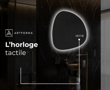 Miroir de salle de bains LED de forme irrégulière EG221 #8
