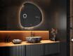 Miroir de salle de bains LED de forme irrégulière EG221 #10