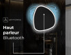 Miroir de salle de bains LED de forme irrégulière EG222 #7
