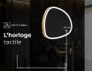 Miroir de salle de bains LED de forme irrégulière EG222 #8