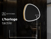 Miroir de salle de bains LED de forme irrégulière EG223 #8