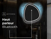 Miroir de salle de bains LED de forme irrégulière EG223 #6