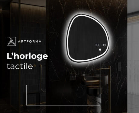 Miroir de salle de bains LED de forme irrégulière EG223 #8