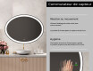Horizontal Illumination LED Miroir Sur Mesure Eclairage Salle De Bain L74 #4