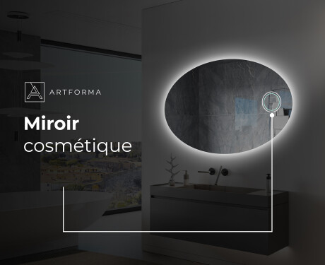 Illumination LED Miroir Sur Mesure Eclairage Salle De Bain L226 #5