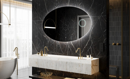 Illumination LED Miroir Sur Mesure Eclairage Salle De Bain L226