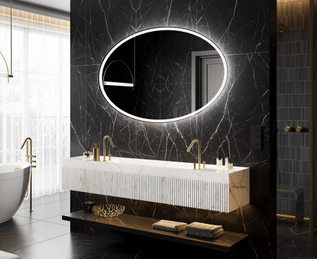 Illumination LED Miroir Sur Mesure Eclairage Salle De Bain L227