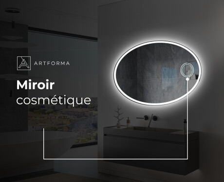 Illumination LED Miroir Sur Mesure Eclairage Salle De Bain L227 #6