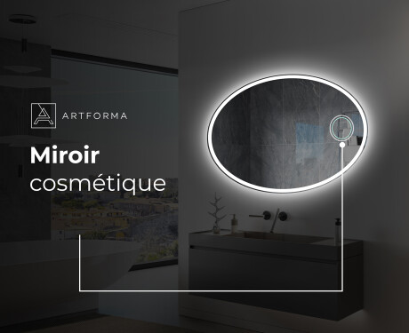 Illumination LED Miroir Sur Mesure Eclairage Salle De Bain L227 #5