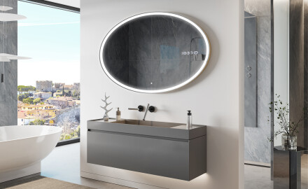 Illumination LED Miroir Sur Mesure Eclairage Salle De Bain L227