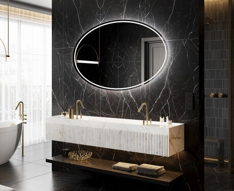 Illumination LED Miroir Sur Mesure Eclairage Salle De Bain L228