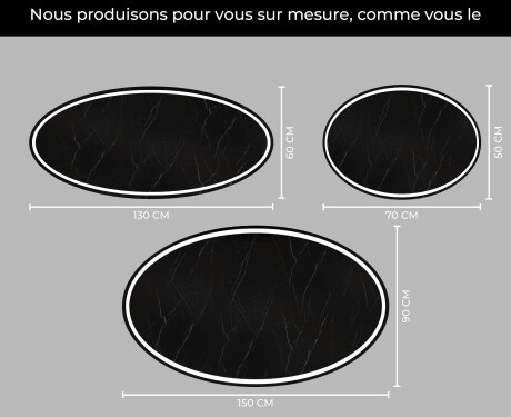 Illumination LED Miroir Sur Mesure Eclairage Salle De Bain L228 #4