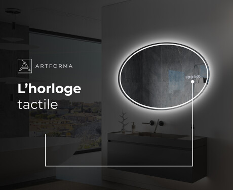 Illumination LED Miroir Sur Mesure Eclairage Salle De Bain L228 #8