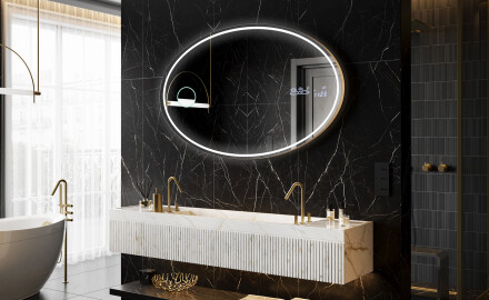 Illumination LED Miroir Sur Mesure Eclairage Salle De Bain L228