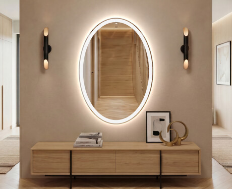 Vertical Illumination LED Miroir Sur Mesure Eclairage Salle De Bain L74
