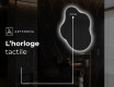 Miroir de salle de bains LED de forme irrégulière EM221 #8
