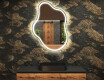 Miroir de salle de bains LED de forme irrégulière EM222