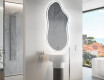 Miroir de salle de bains LED de forme irrégulière F222