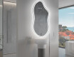 Miroir de salle de bains LED de forme irrégulière F222 #9