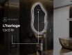 Miroir de salle de bains LED de forme irrégulière F223 #6
