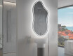 Miroir de salle de bains LED de forme irrégulière F223 #9