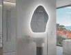 Miroir de salle de bains LED de forme irrégulière G221 #9