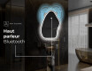 Miroir de salle de bains LED de forme irrégulière G222 #6