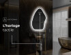 Miroir de salle de bains LED de forme irrégulière G222 #8