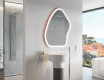 Miroir de salle de bains LED de forme irrégulière G222 #9