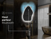 Miroir de salle de bains LED de forme irrégulière G222 #5
