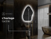 Miroir de salle de bains LED de forme irrégulière G222 #7