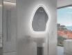 Miroir de salle de bains LED de forme irrégulière G222 #9