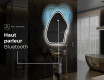 Miroir de salle de bains LED de forme irrégulière G223 #6