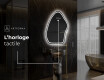 Miroir de salle de bains LED de forme irrégulière G223 #8
