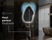 Miroir de salle de bains LED de forme irrégulière G223 #5