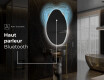 Miroir de salle de bains LED de forme irrégulière U221 #6