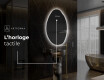 Miroir de salle de bains LED de forme irrégulière U221 #8