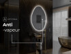 Miroir de salle de bains LED de forme irrégulière U221 #9