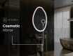 Miroir de salle de bains LED de forme irrégulière U222 #6