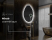 Miroir de salle de bains LED de forme irrégulière U222 #5