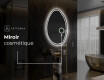 Miroir de salle de bains LED de forme irrégulière U223 #5