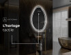 Miroir de salle de bains LED de forme irrégulière U223 #8