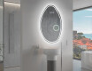 Miroir de salle de bains LED de forme irrégulière U223 #10