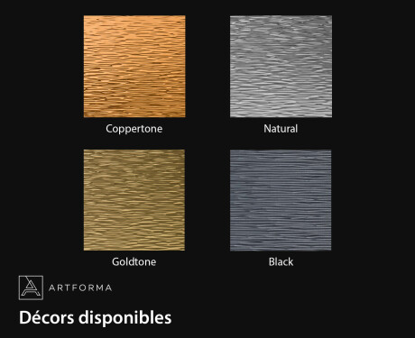 Miroir sur mesure dans un cadre métallique design L291 #2