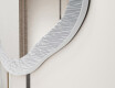 Miroir sur mesure dans un cadre métallique design L291 #3