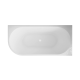 Baignoire Astri à poser contre un mur, 150 cm, à droite, livrée avec un siphon, un bouchon et un trop-plein esthétique #5