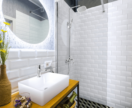 Mitigeur de lavabo Glamour chromé